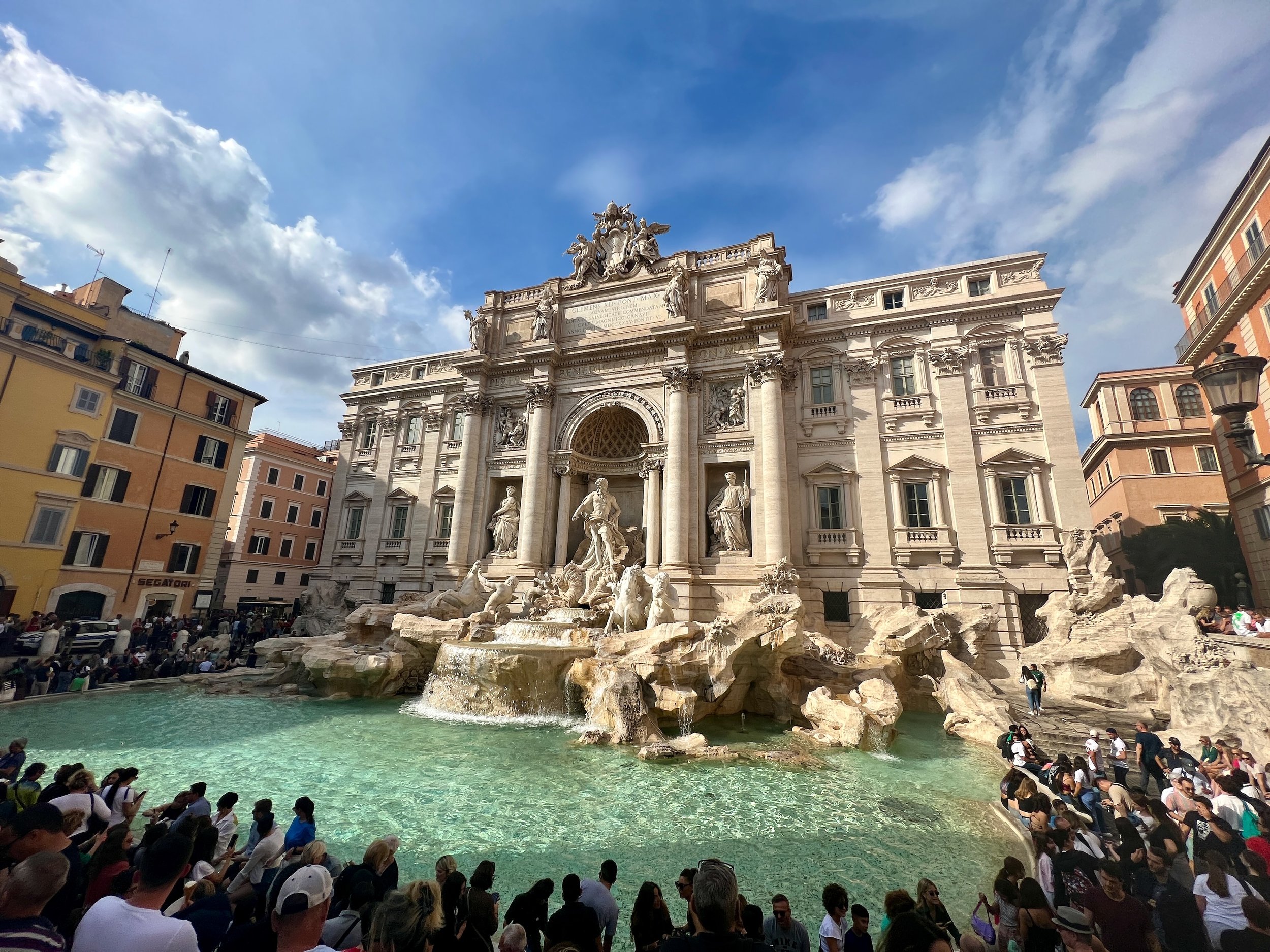 Trevi Fountain, Rome, Italy
