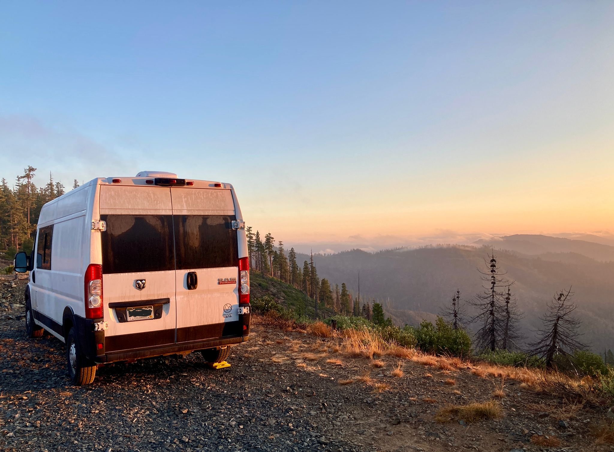 Sometimes it can take a little driving (or a lot of driving) to reach views like this.