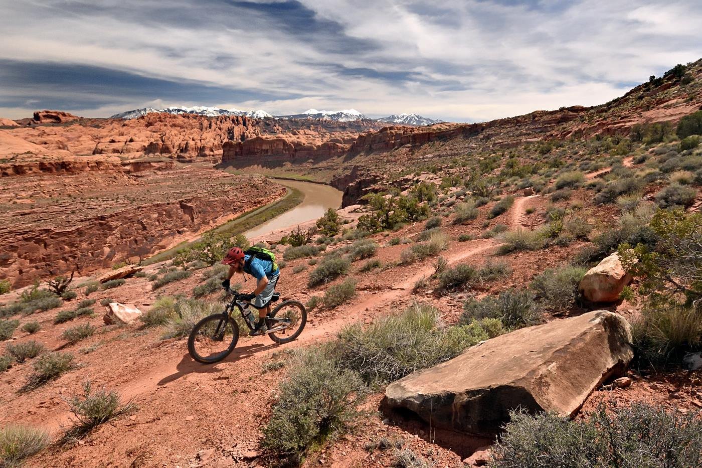 The vast expanses of desert surrounding Moab, Utah, are chock-full of fantastic camping options. Photo: Marcel Slootheer