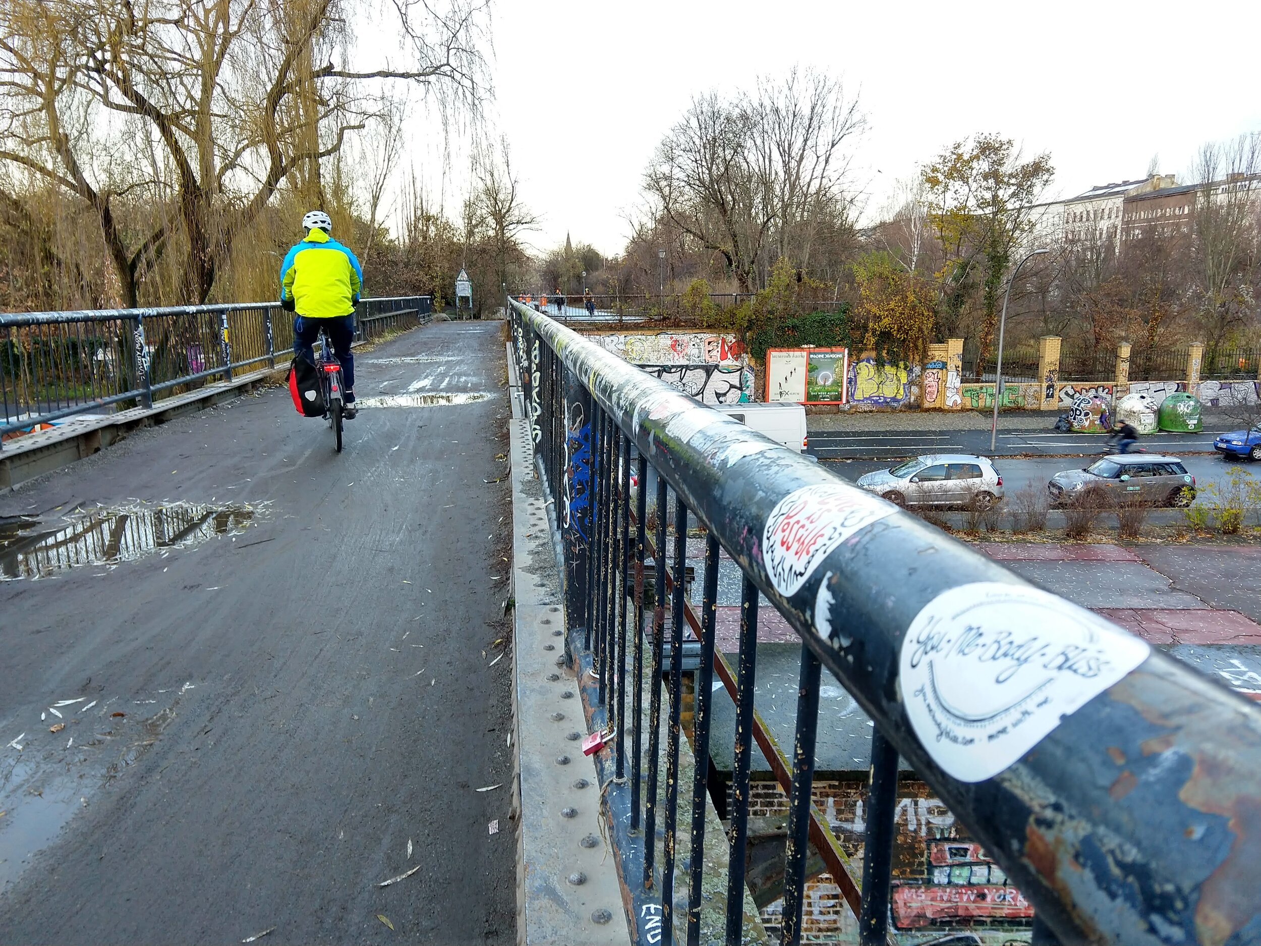   In some places in Berlin, it feels like the bike paths take precedence over the roads.  