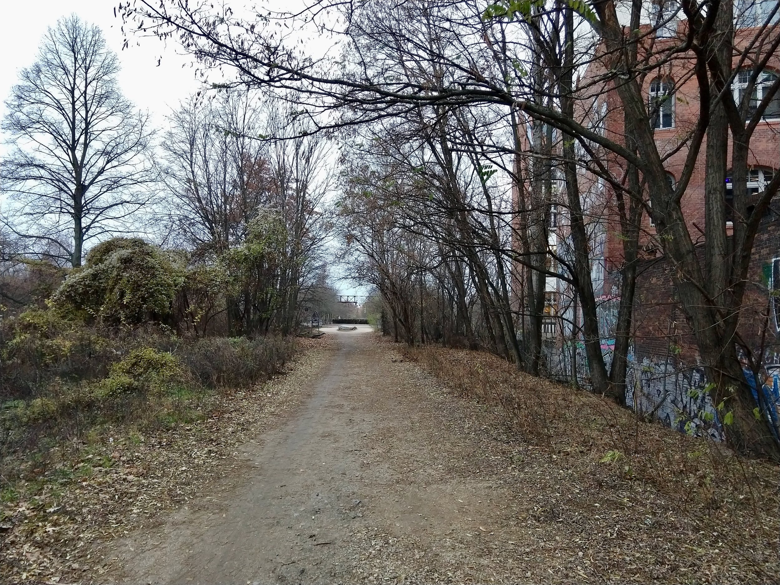 At night, drug dealers lurked in the shadows along this unlit pathway in Berlin. This path was a necessary conduit for me to reach the grocery store, and with the sunsetting before the end of the work day, I walked this at night many times. That week-long stay in Berlin was probably the most uncomfortable and unsafe that I’ve felt walking around an urban environment, yet nothing even remotely bad happened.