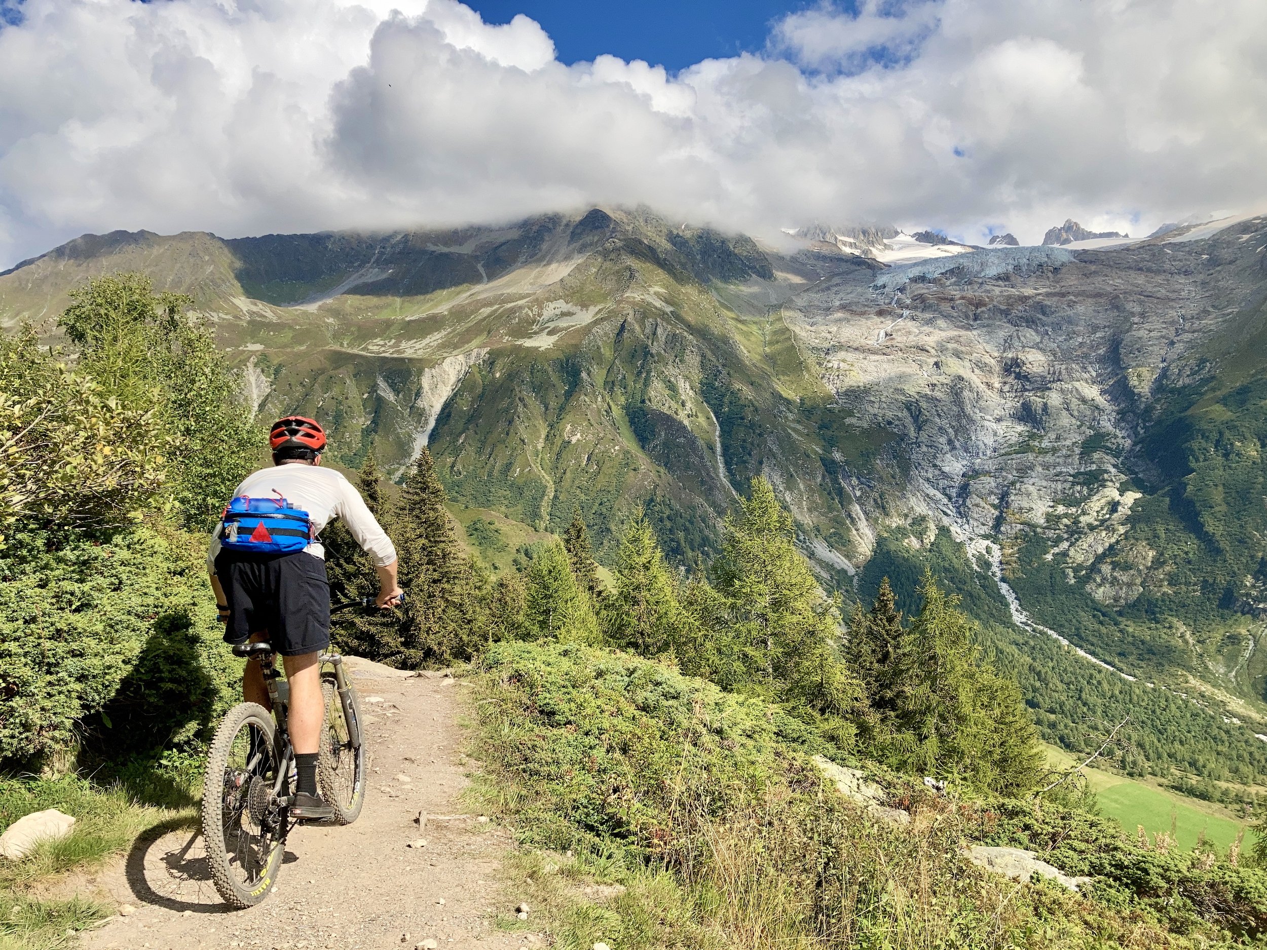 In places like the Alps, the beauty just smacks you in the face! (Chamonix, France)