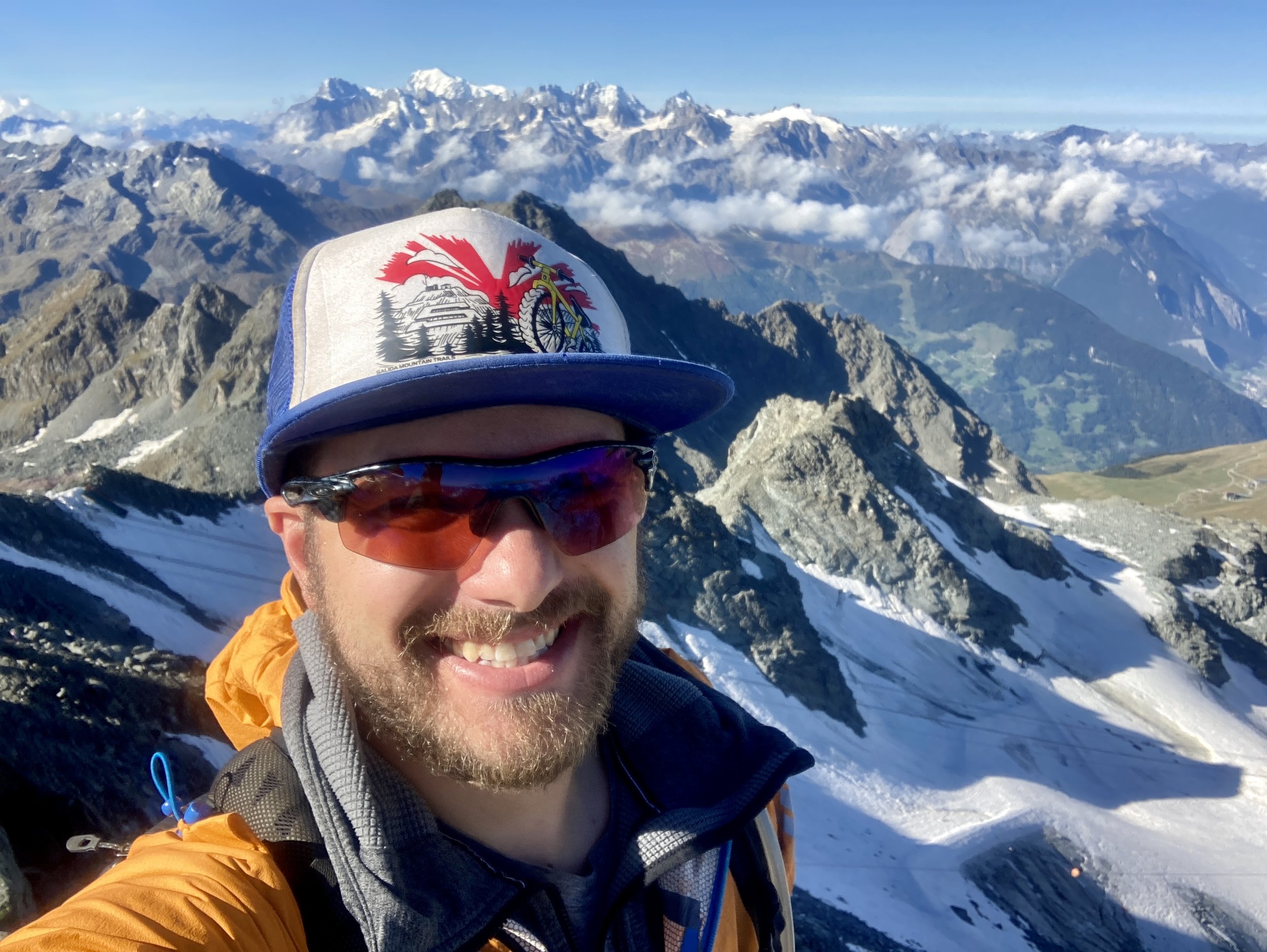 Top of Mont Fort in Switzerland