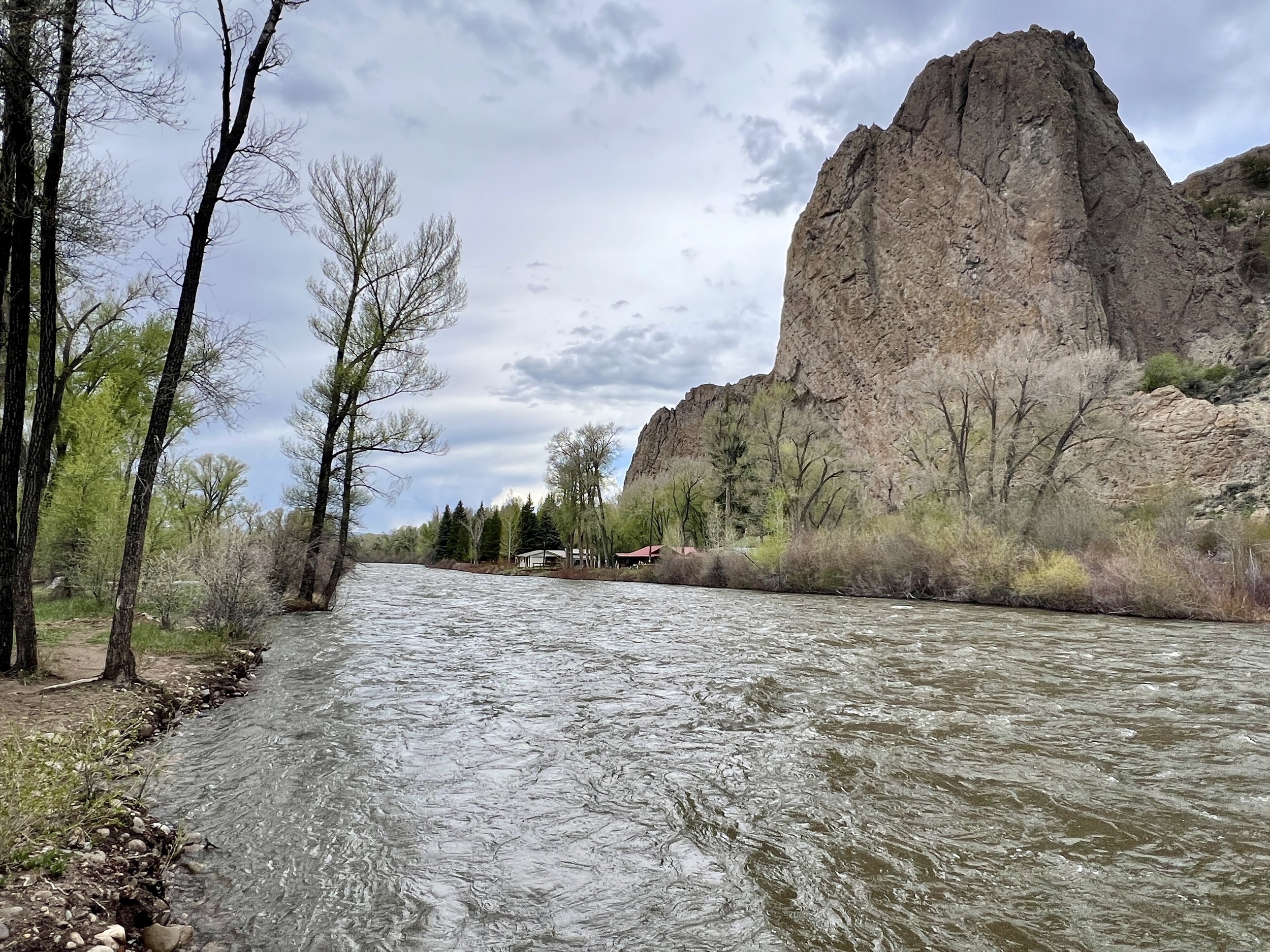   A quick lunch break walk in Gunnison, Colorado  
