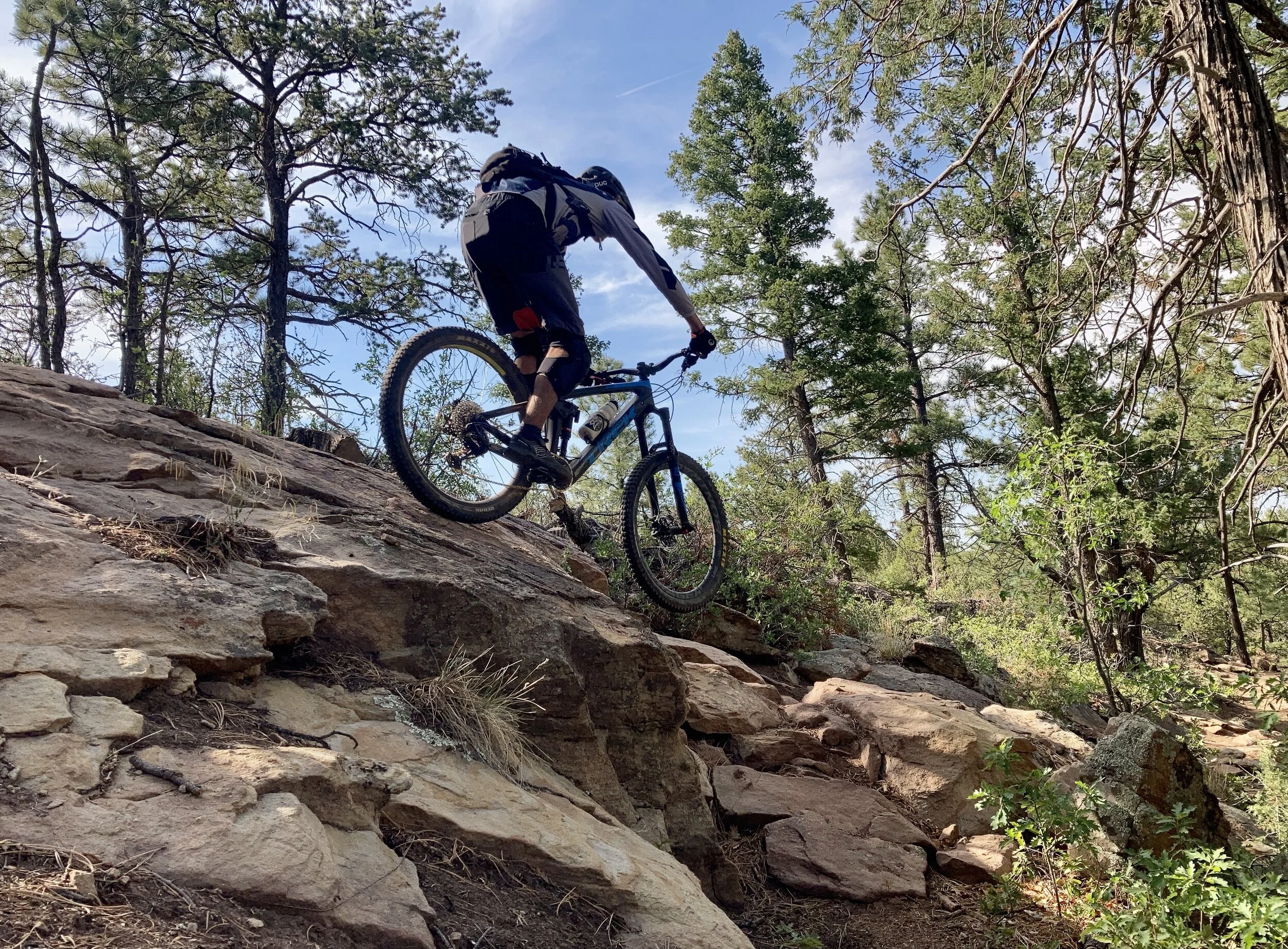 Rider: Bryce Zeigle. Trail: Jagged Axe.
