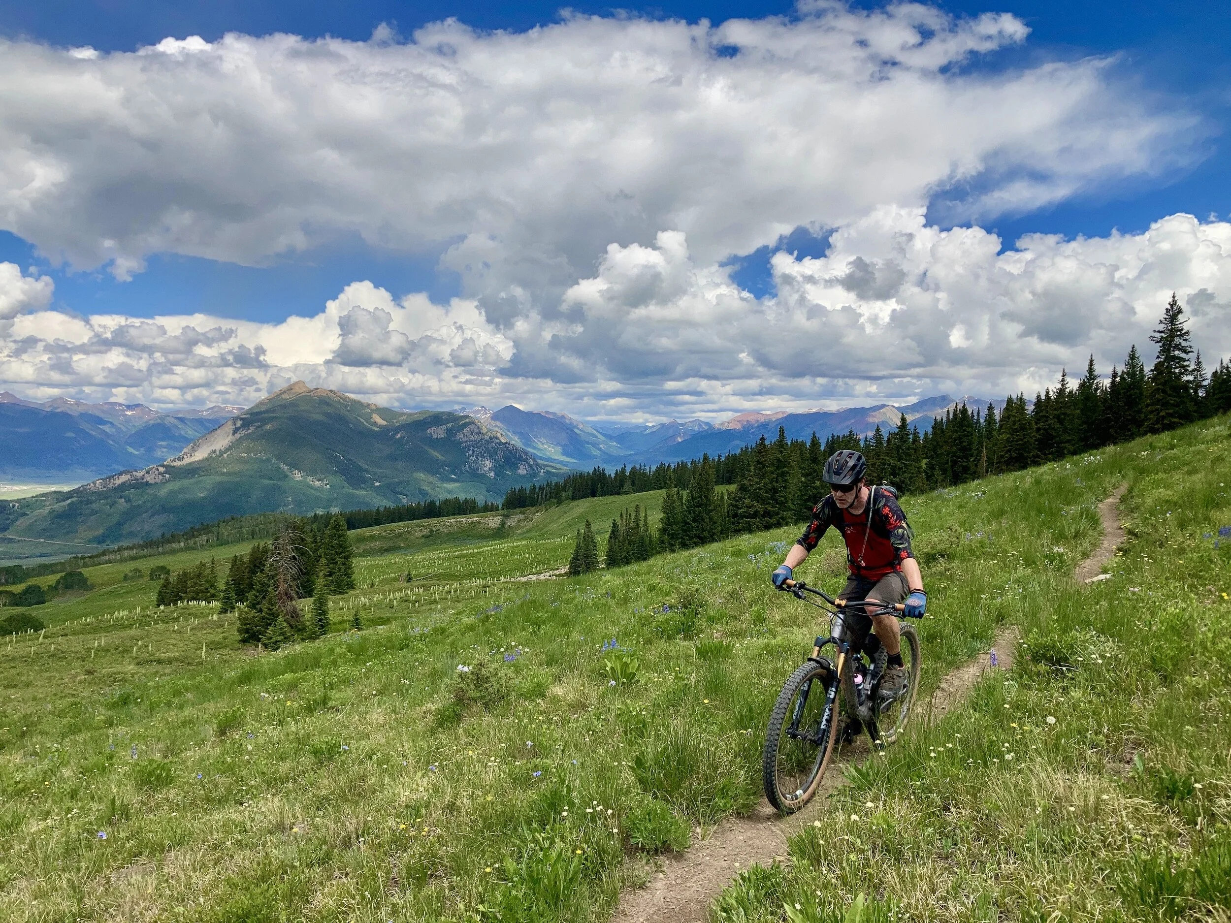 Point Lookout Trail. Rider: Marcel Slootheer